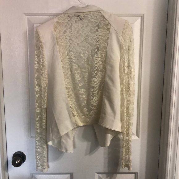 Beautiful White Lace Jacket🌸 - Picture 2 of 6